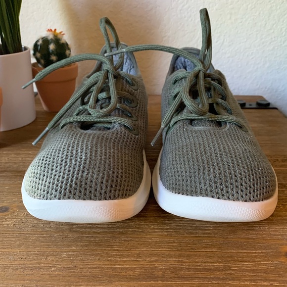 Allbirds Tree Runners Thunder Green Sz 9 - Picture 9 of 12